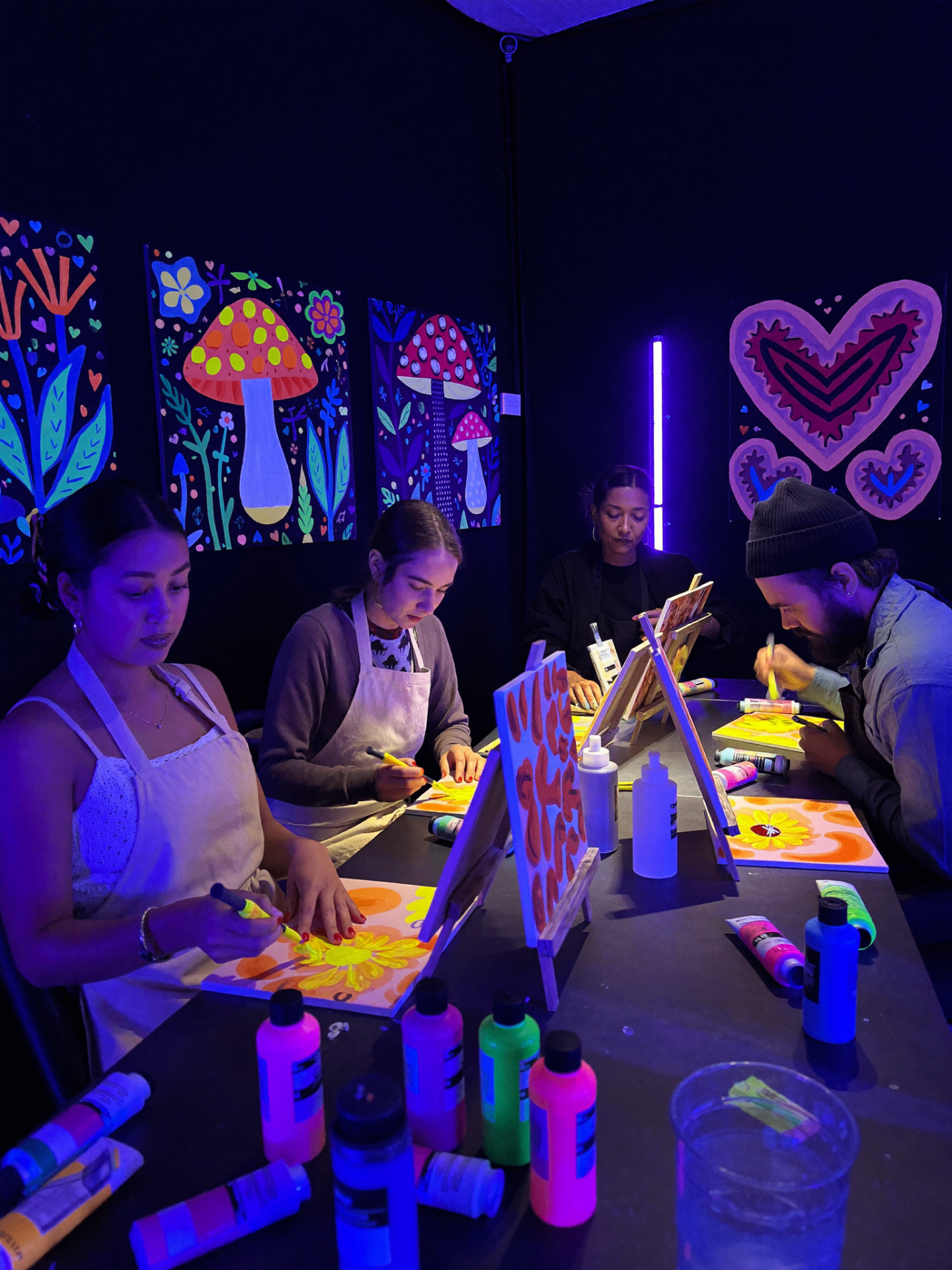 Neon Sip & Paint