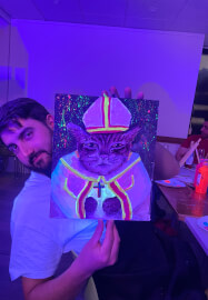 Neon Sip & Paint